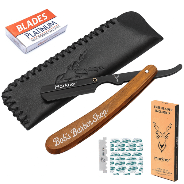 Personalized Straight Edge Razor - Image 2
